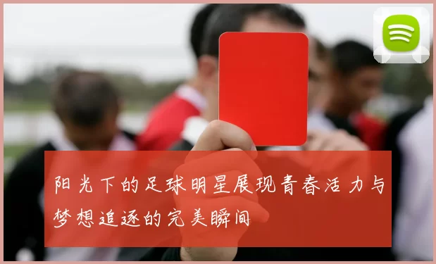 阳光下的足球明星展现青春活力与梦想追逐的完美瞬间