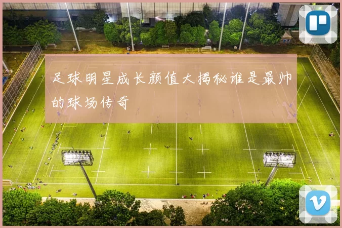 足球明星成长颜值大揭秘谁是最帅的球场传奇